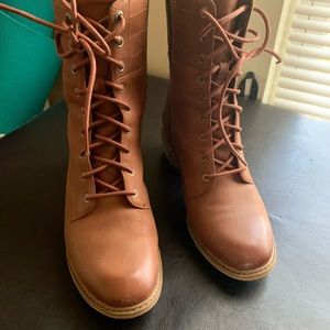 Timberland Sutherlin Bay Leather Women’s Boots - Brown 8.5